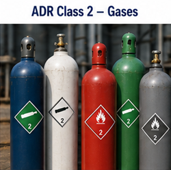 Газовые баллоны и промышленные газы, перевозимые по правилам ADR класса 2