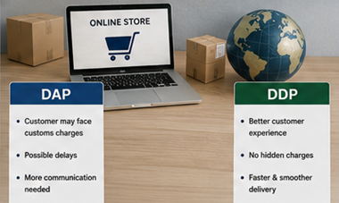 Международная доставка ecommerce-посылок и таможенная логистика по условиям DDP и DAP