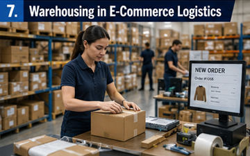 Фулфилмент-склад e-commerce, подготавливающий онлайн-заказы к отправке