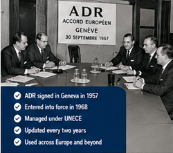 История развития требований ADR и перевозки опасных грузов в Европе