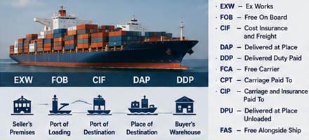 Международные перевозки и торговые условия Incoterms для перевозки грузов