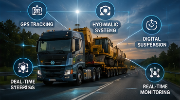 Цифровые системы и GPS технологии в современном тяжеловесном транспорте