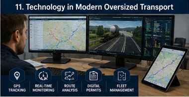 Цифровое планирование heavy haul logistics и системы GPS-отслеживания колонн